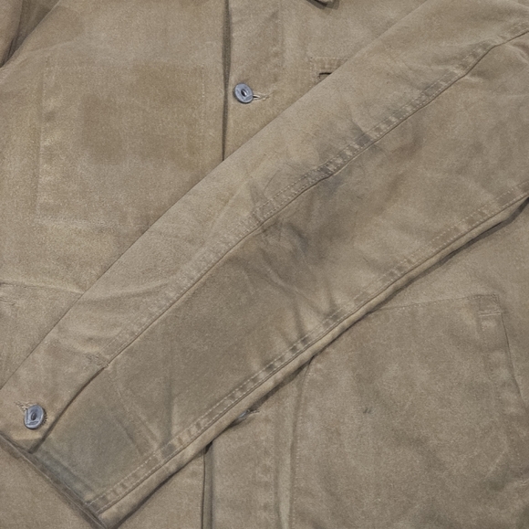 Rogue Territory Waxed Supply Jacket in Tan M - Picture 6 of 12